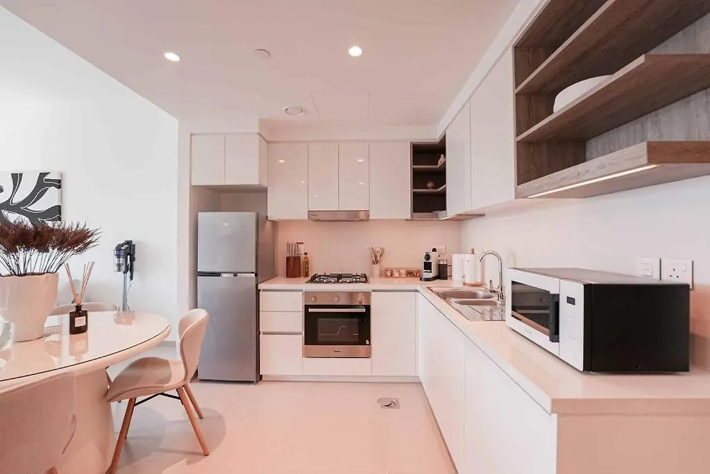 Apartmán Living With Burj Khalifa Views Dubaj